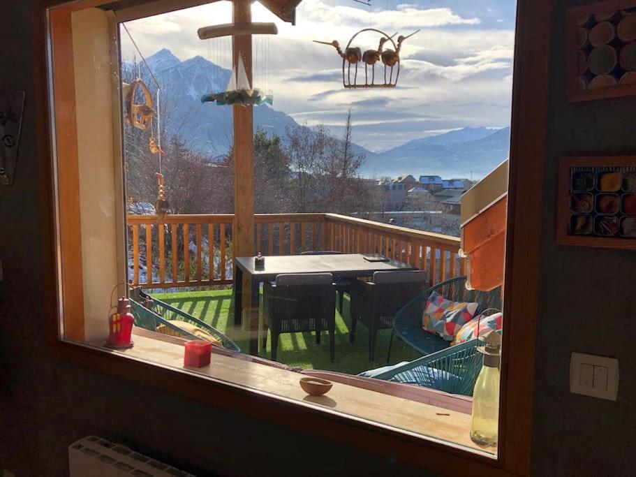 Comme A La Maison A La Montagne Briançon Eksteriør bilde